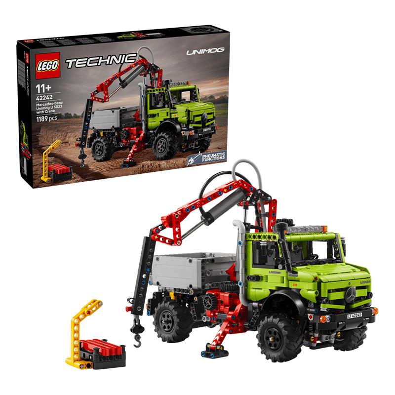 LEGO 42242 Technic Mercedes-Benz Unimog U 5023 with Crane