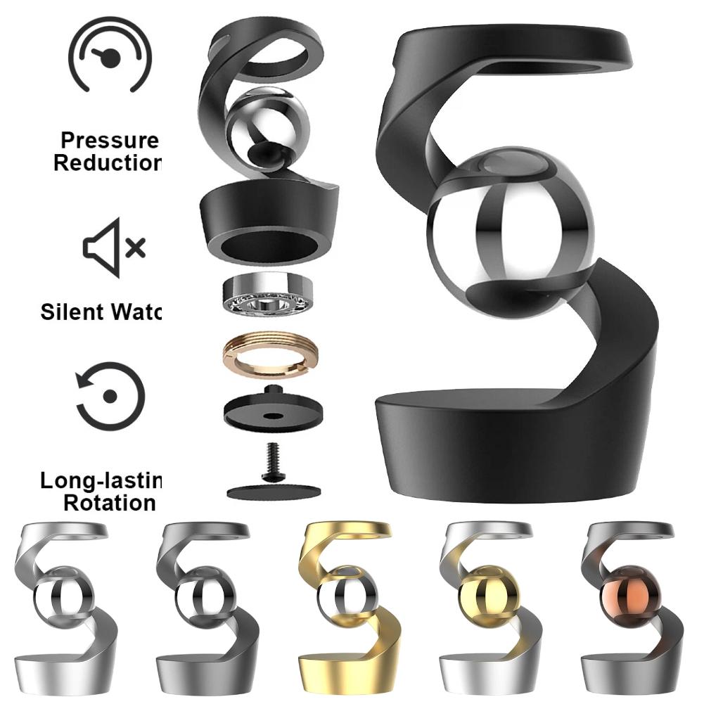 Anti-Stress Kreisel schwebender Metallspinner mit magnetischer Levitation schwerkrafttrotzendes kinetisches Schreibtischspielzeug optische Täuschung Schreibtischspielzeug