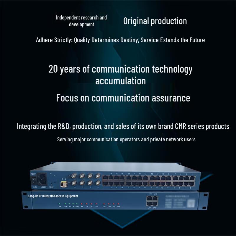 CMR Multi-Service Integrated Optical Terminal Unit