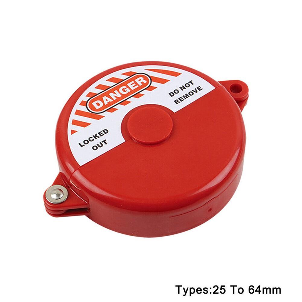 Industrial Safety Gate Valve Lockout Round Tank Gas Bottle Portable