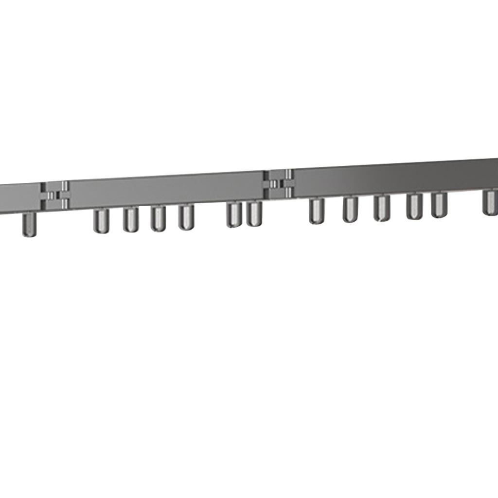 Wäscheständer, Aluminiumlegierung, einziehbarer Wäscheständer, Balkon, schlagfrei, Wandmontage