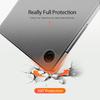 For Samsung Galaxy Tab A9/Galaxy Tab A11 Case DUX DUCIS Domo Series Tri-fold Stand PU Leather Tablet Cover