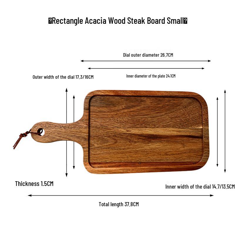 Versatile Wooden Serving Platter
