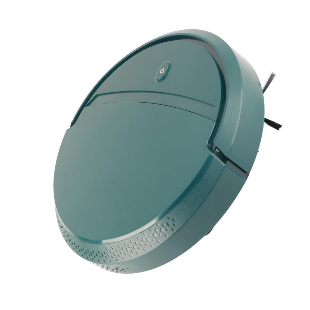 3 In 1 Smart Sweeper Automatic Small Timing Vacuum Cleaner USB Charging for Home UseGreen