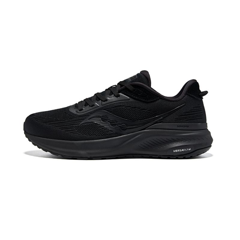 

Saucony Cushioning Lightweight Low-Top Casual Running Shoes Unisex Black Saucony S28220-3 44