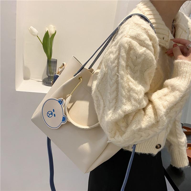 Ladies Designer Handbags Women PU Leather Tote Zipper Shoulder Bags