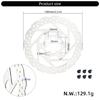 Road Bike Disc Brake Rotor with Bolts Bike Brake Disk Stainless Steels Bicycles Rotor for Road Bike Mountain Bike