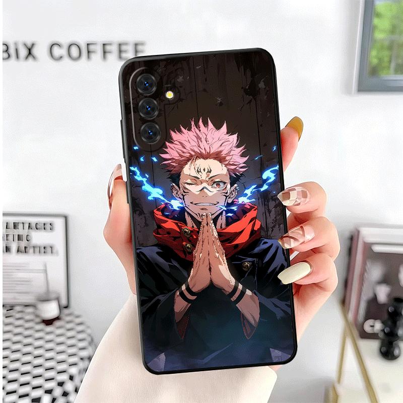 Anime Itadori Yuji JUJUSU Soft Phone Case for Samsung A17 A37 A57 A16 A26 A36 A56 A15 A25 A35 A55 A14 A24 A34 A54 A13 A23 A33 A5