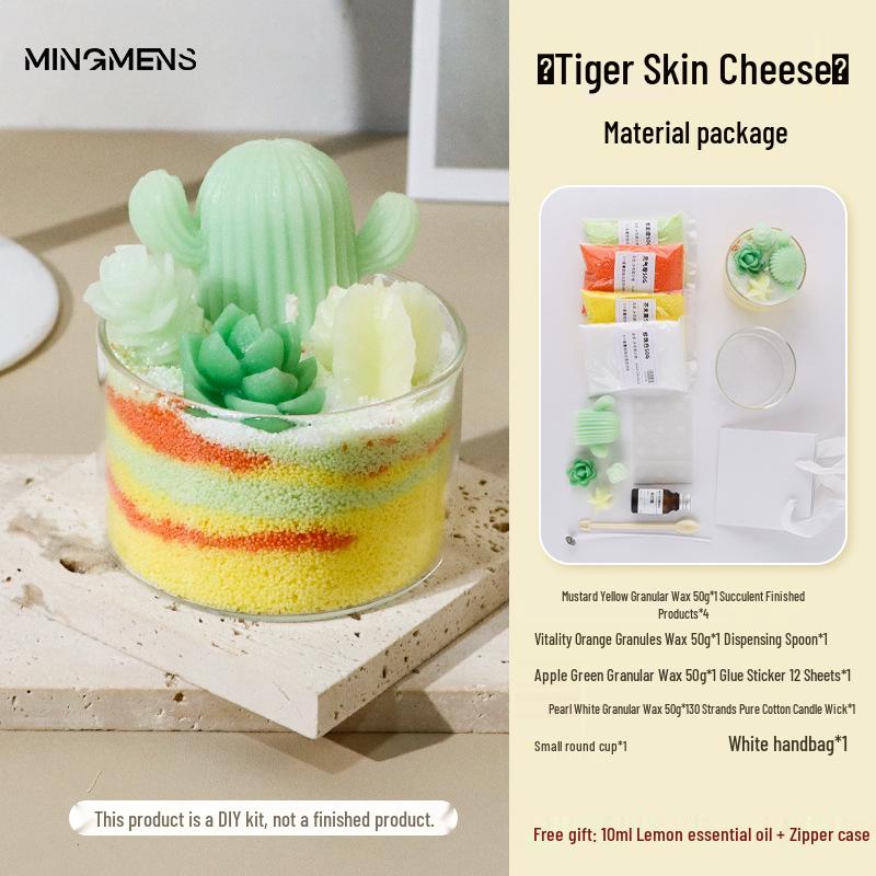 DIY Sand Wax Candle Kit: Customizable Handmade Incense Wax Material Set