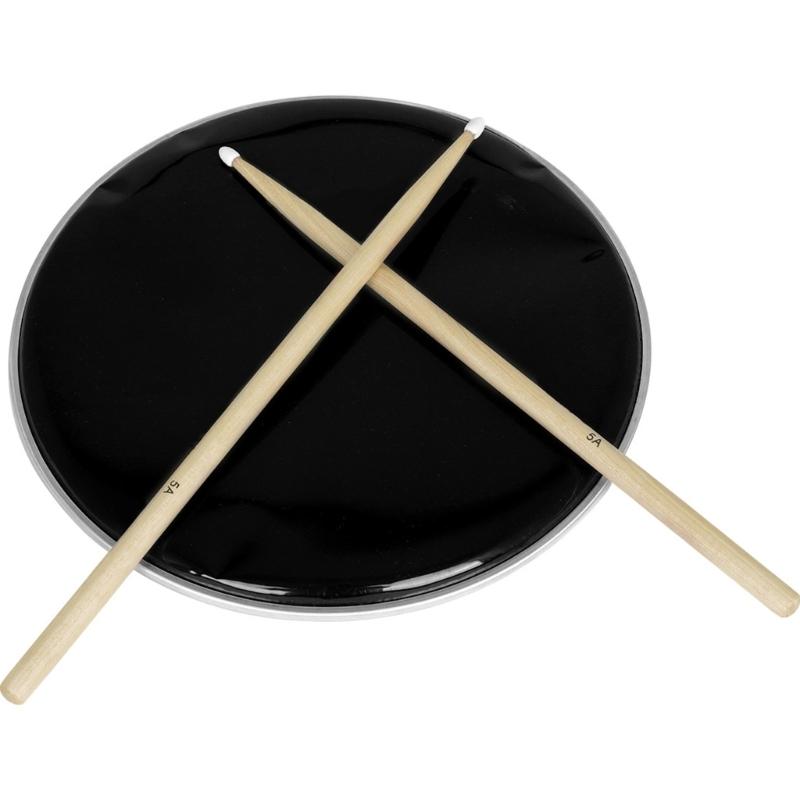 1pair High Quality Hard Maple Wood Drumsticks Portables Musical Drumsticks for Practice and Performances
