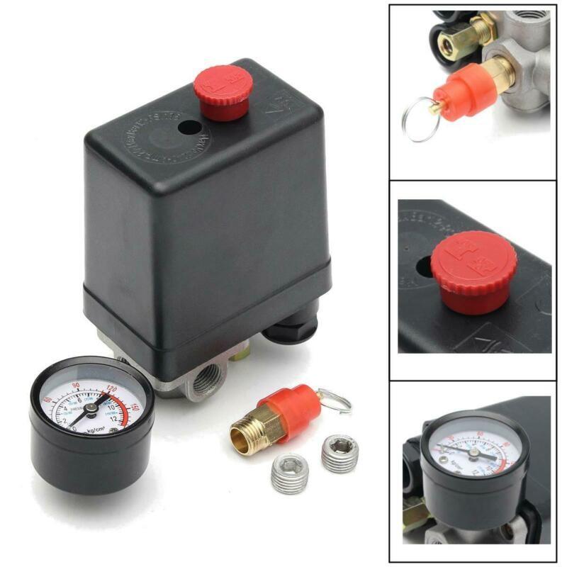 Air Compressor Switch Regulator Kit Blanking Plugs Plastic Accessories