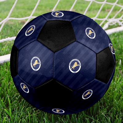 SIZE 5 Millwall FC Soccer Ball Colorful All Ages Machine Stitched PVC Competition Ready Durable High-Bounce