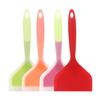 Silicone Spatula Cooking Utensils Beef Meat Egg Kitchen Scraper Wide Pizza Cooking Tools Shovel Non-stick Spatula Kitchenware