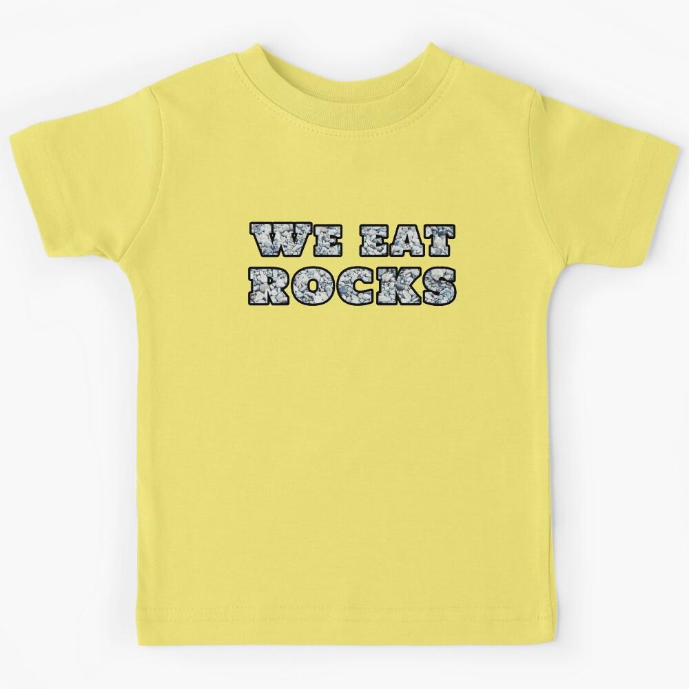 We Eat Rocks 4x4 Kids T-Shirt 160