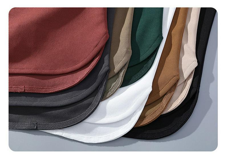 High-End Summer Youth Casual Two-Piece: Arc Hem Shorts & Short Sleeve T-Shirt Set