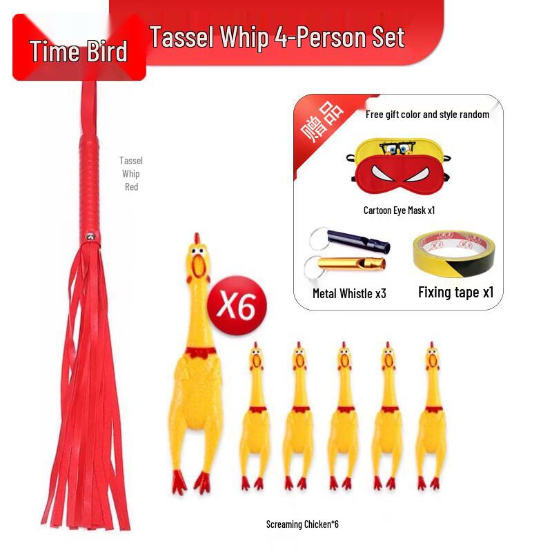 Blindfolded Screaming Chicken Team Building Game Set