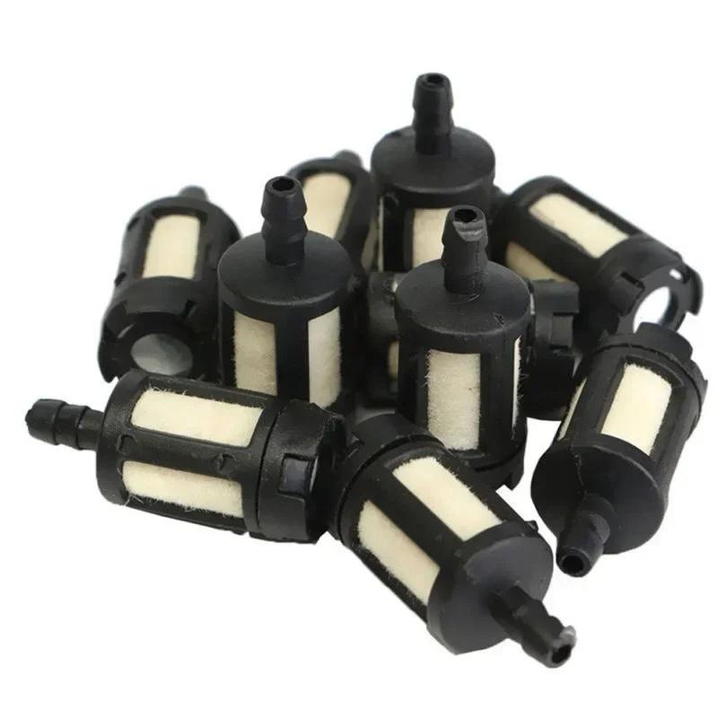 10 Pieces General Fuel Filter For Gasoline Garden Machinery Grass Trimmer Chainsaw