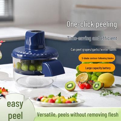 Sbucciafrutta e verdura elettrico per uso domestico e commerciale - Ideale per negozi di tè al latte e frutta