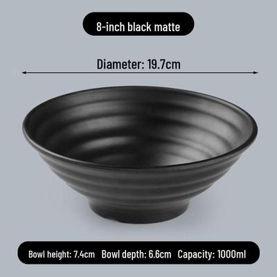 A5 Melamine Commercial Food Grade Noodle Soup Bowl
