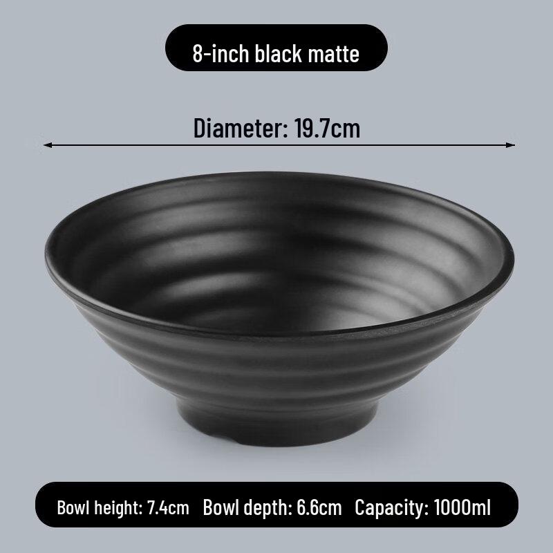 A5 Melamine Commercial Food Grade Noodle Soup Bowl