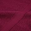 8 Piece Premium Towel Set SOLUND Bordeaux 600 G M²