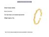 Cui Yan S925 Sterling Silver Korean Twist Knot Minimalist Adjustable Ring for Women