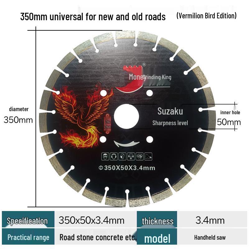 Diamond Saw Blade for Concrete, Stone, Marble & Cement - 300/400/500 mm