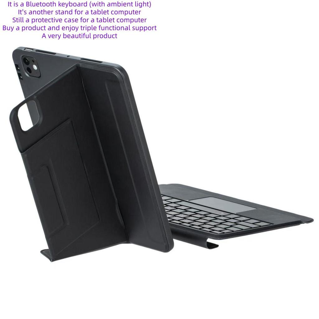 Suitable for iPad 11 keyboard stand 2026Air 8 floating control Bluetooth keyboard iPad Pro 12.9-inch protective case mini6/7