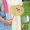 Handmade Colorful Wheat Straw Fan