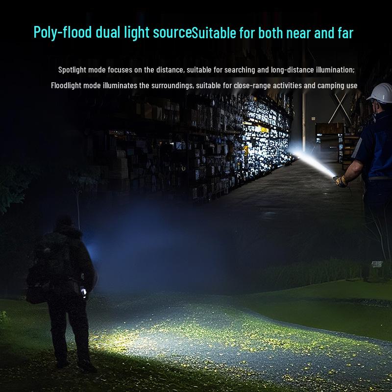 EDC RGB Mini Flashlight: High-Intensity, Long Battery, Quick Charge, Portable Emergency Keychain Light