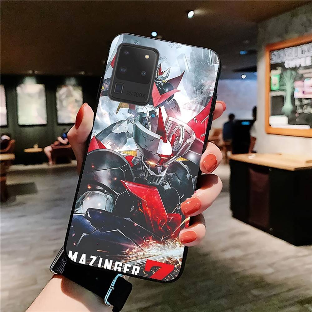 

UFO Robot G-Grendizeres Phone Case For Samsung S 24 Fe 25 Ultra Plus 20 Lite 21 30 22 23 24 22 Ultra 5G Fundas Samsung S20 Plus 5G