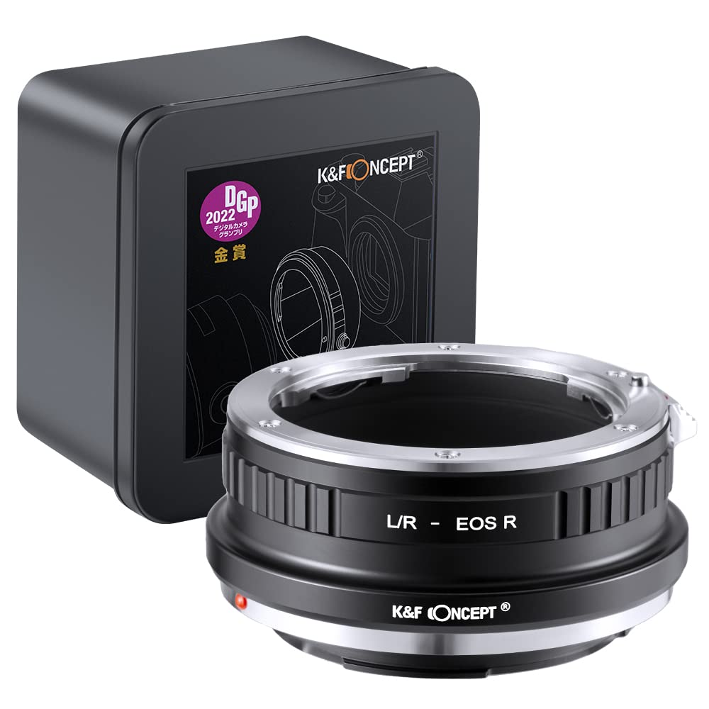 

Concept R Manual Focus Lens Mount Adapter for Leica Lenses to Canon Available at the retail K&F L/R-EOS R-Mount RF-Mount Lenses. manufacturer s store.