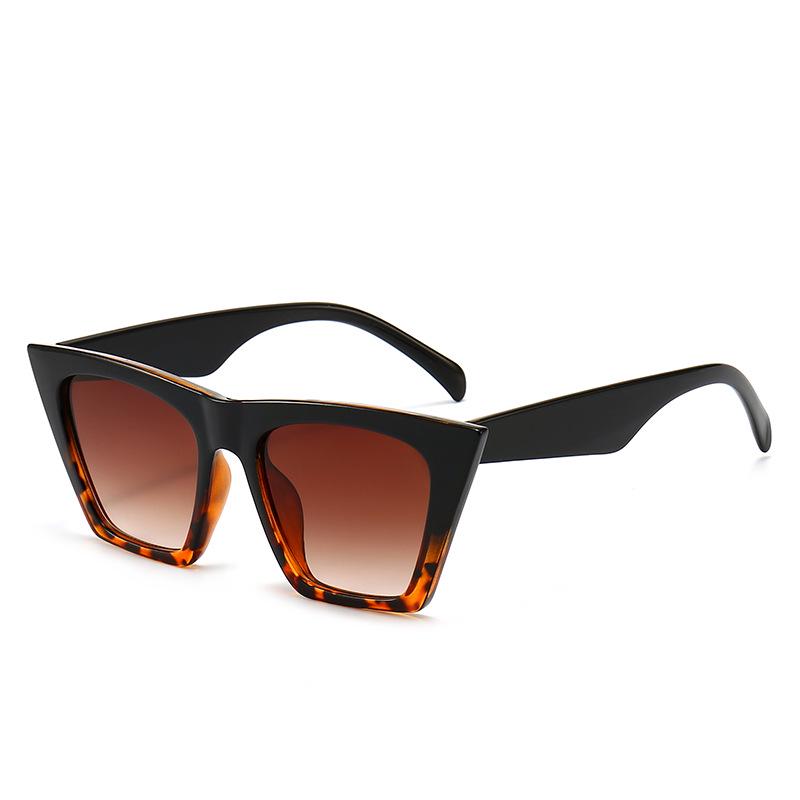 Chic European-American Cat Eye Women s Sunglasses - Large Frame Trend 17047