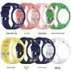 Bracelet de Montre Coloré en Silicone Co-marqué pour Montre de Poche SWATCH Royal Oak Applicable