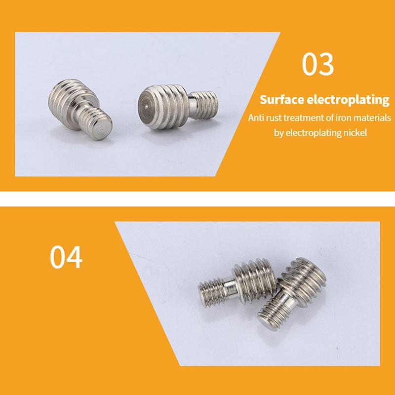 1pc M6 1/4 or 3/8 male to male Screw Mount Adapter for camera tripod camera photography accessories