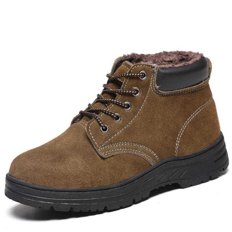 BoZong Winter Suede Safety Work Boots 41