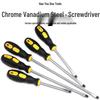 Industrial Grade Household Screwdriver Set: 6 Phillips, 4 Small Slotted, 8-inch