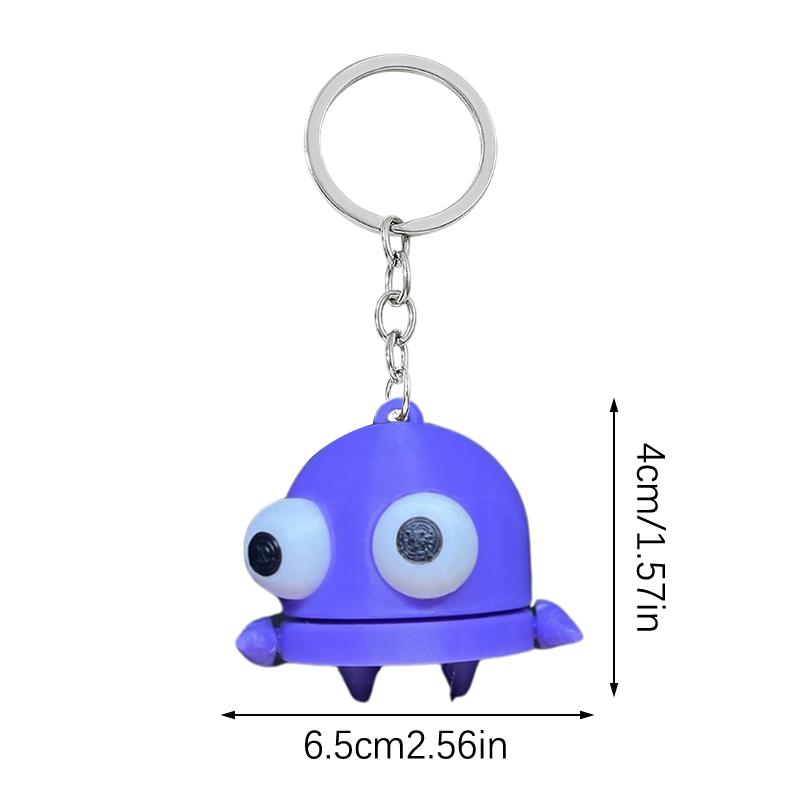 R.E.P.O. Robot Horror Games Anime Figure Keychain Repo Doll Keyring 3D Printed Bag Keychain Pendant Backpacks Purses Pendant