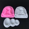 New DIY Easter Bunny Egg Silicone Mold Chocolate Mould Mousse Decoration Cake Baking Tools Fondant Dessert Maker