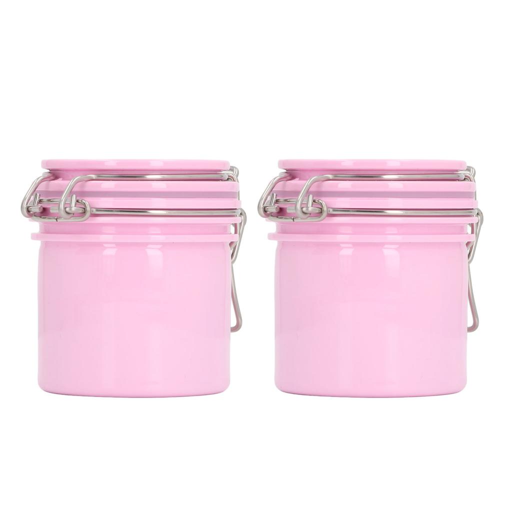 2pcs Eyelash Glue Storage Jar Sealing Buckle Large Capacity Glue Storage Container for Eyelash Extension 200ml