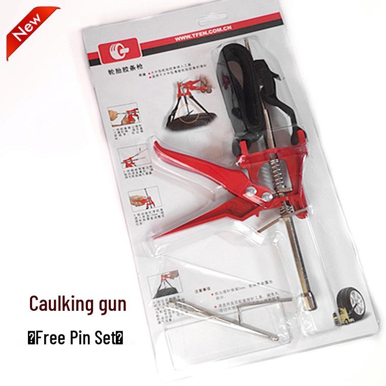 Car and Motorcycle Electric Tire Repair Kit with Quick Strip Gun
