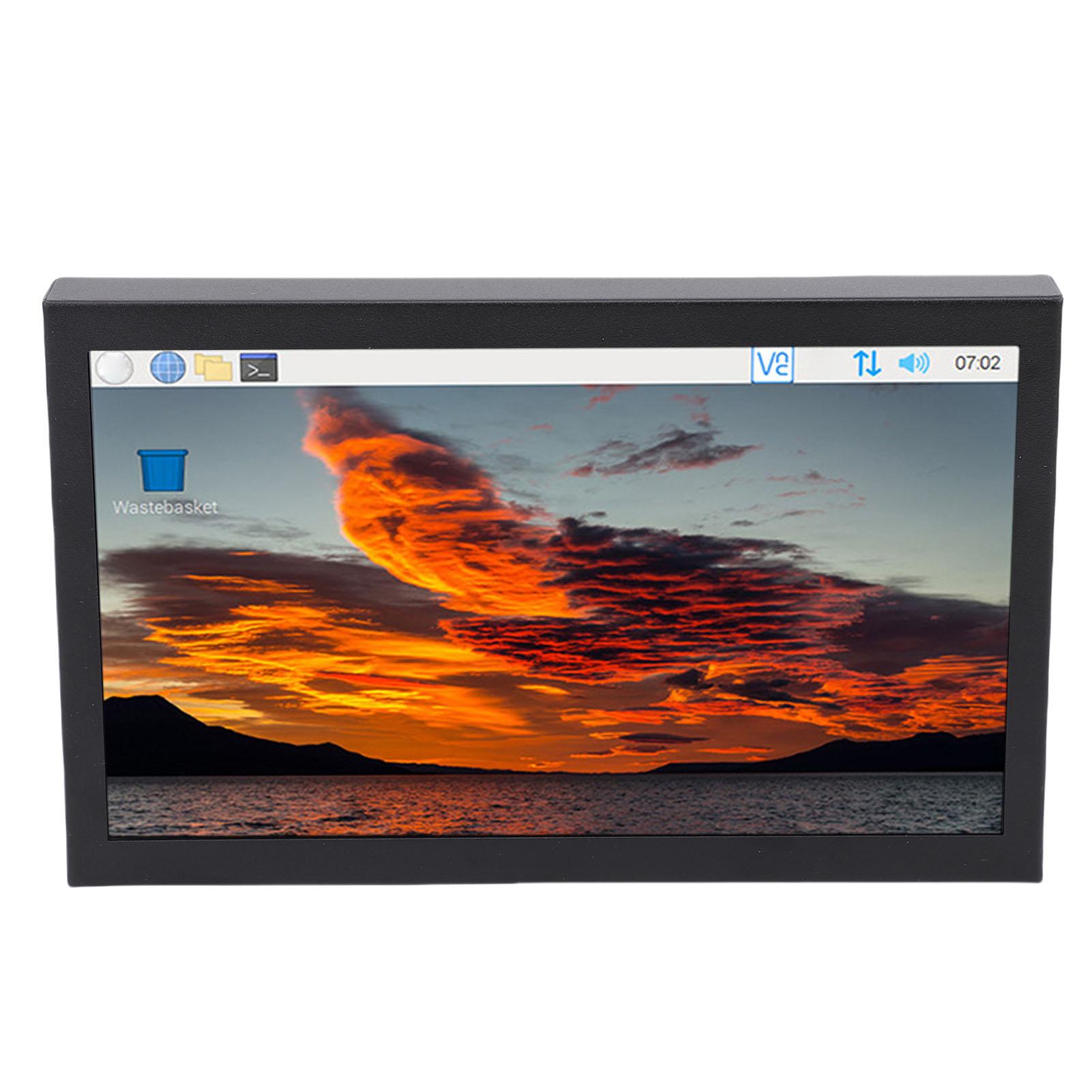 

7-дюймовый игровой второй экран 1024x600 разрешение Портативный экран для ПК компьютера Мультимедиа высокой четкости