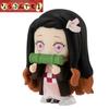 Free Shipping Kimetsu No Yaiba Narabun. 1 Kamado Nezuko Single Item Gacha Bandai Goods Hashira Strap Capsule Birthday Present Rare Figure Local