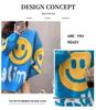 Autumn & Winter Women's Smiley Face Comfy Knit Sweater - Versatile Loose-Fit Pullover