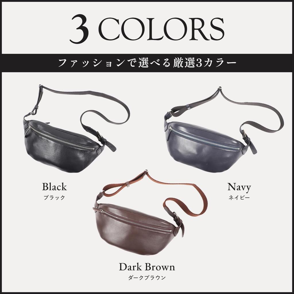 Genuine Leather NP Leather Black [Boosters] One-Shoulder Bag/Shoulder Pouch, Boosters,