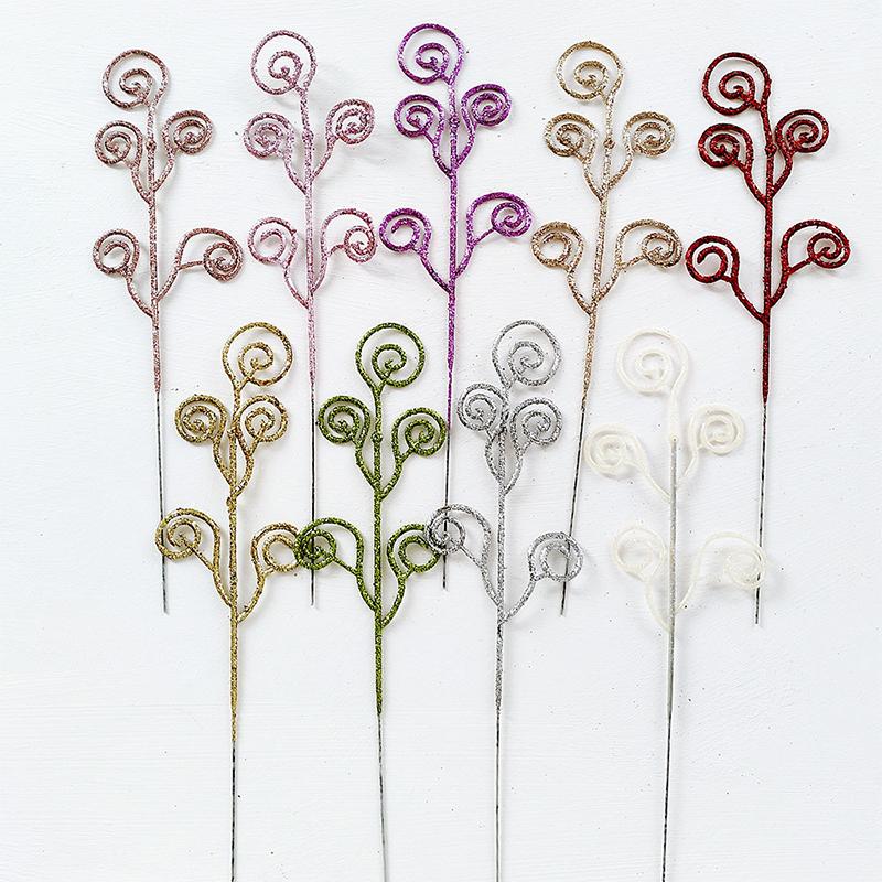 

5 шт. Рождественские украшения Искусственный букет из сосновых иголок Подвеска на елку для домашнего декора Подарки на Новый год 2026 Рождественское украшение 5Pcs