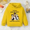 Hoodies für Jungen und Mädchen mit Langarmdesign – perfekt für sportliche Aktivitäten in den Herbst- und Wintermonaten.