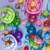 Glowing Turtle Toy 101 Pieces Glowing Turtle Toy Table Decoration Statue Diy Accessories Turtle Small Ornaments Trendy Toys