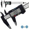150mm 100mm Electronic Digital Caliper Carbon Fiber Dial Vernier Caliper Gauge Micrometer Digital Ruler Measuring Tool