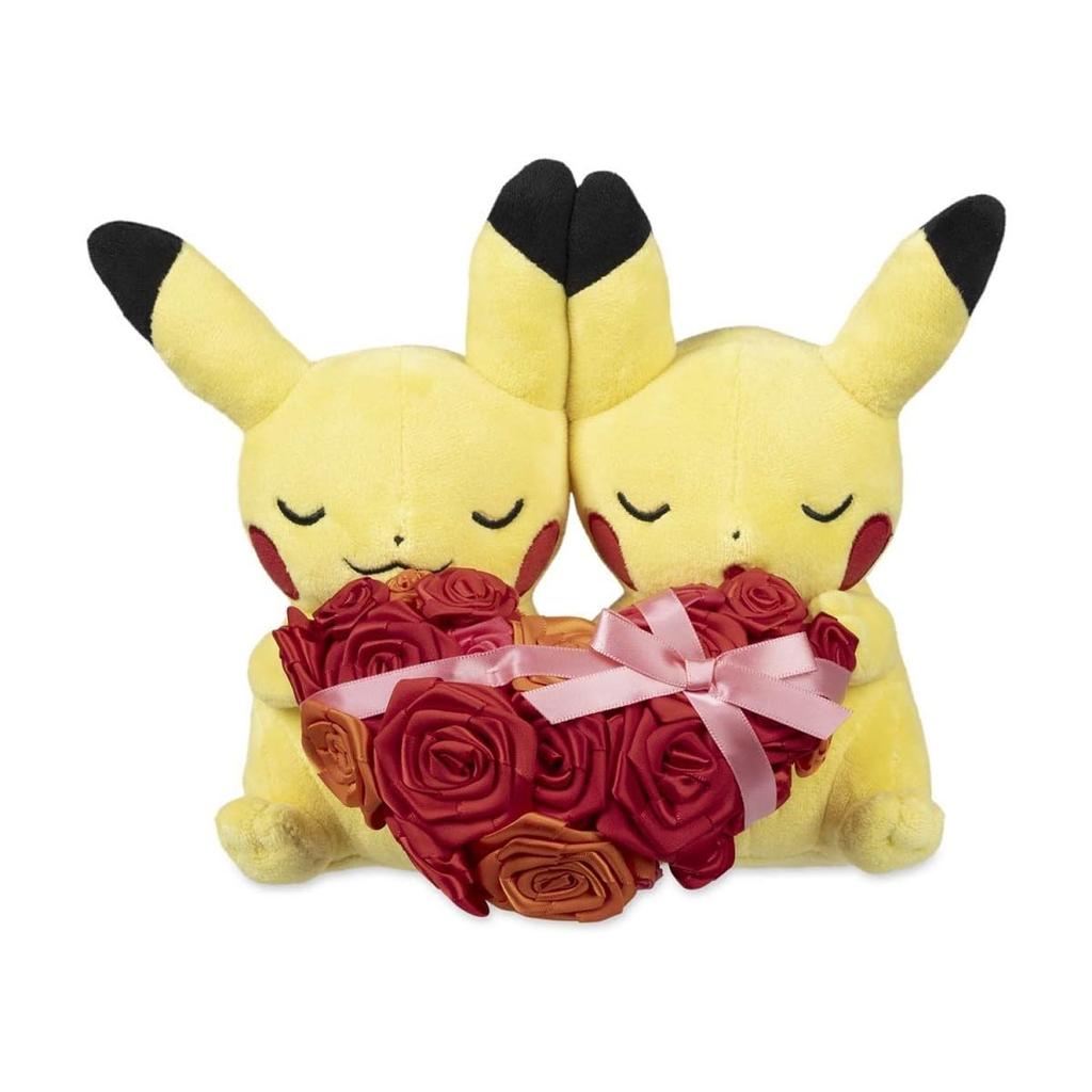 Pokemon Pair Pikachu Sweetheart Pikachu Plush Toy Center Celebration 8"